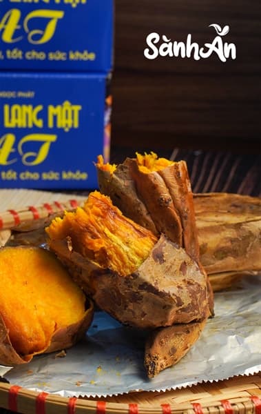 Khoai lang mật nướng 2