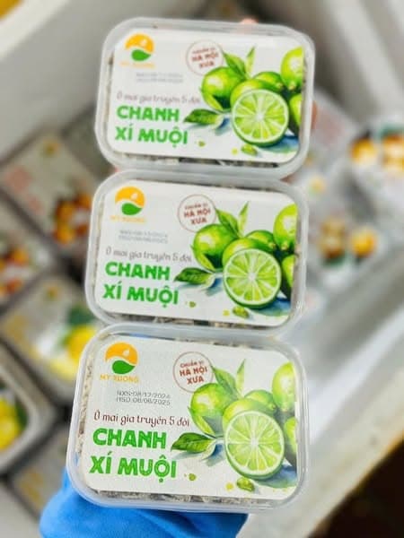 Ô mai chanh xí muội Mỹ Xương Hộp 150g 2