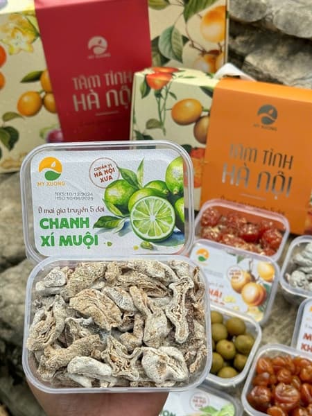 Ô mai chanh xí muội Mỹ Xương Hộp 150g