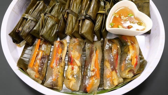 Bánh bột lọc chay Đặc sản Huế 2
