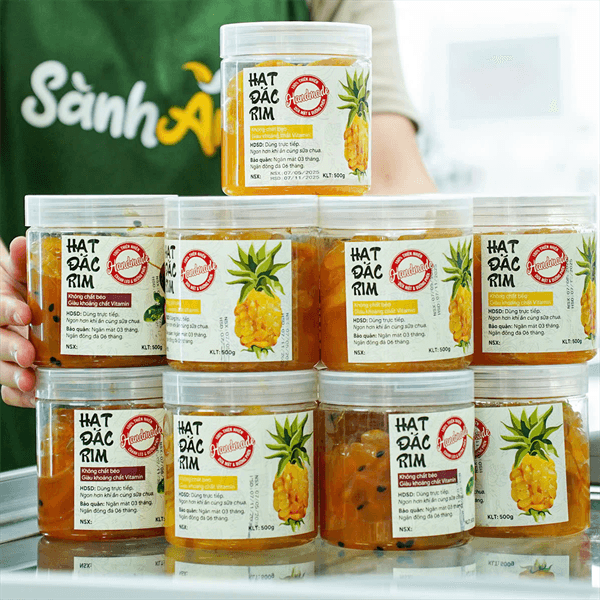 Hạt đác rim chanh leo 500g