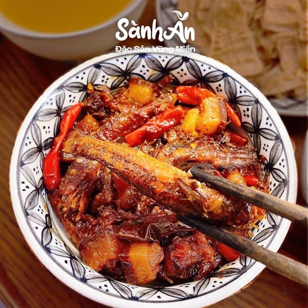 Cá bống kho tiêu 400g