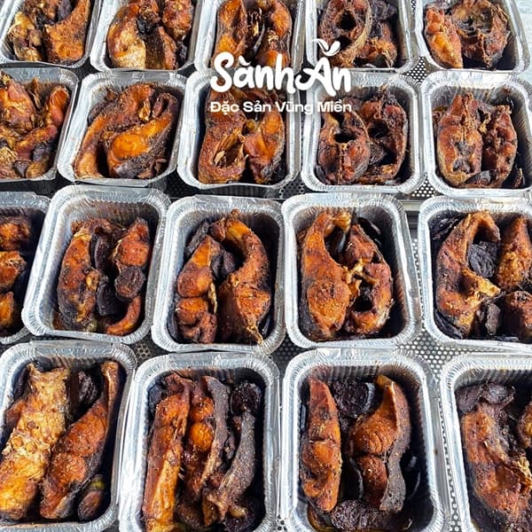 Cá trắm đen kho Thiên Trường 350g
