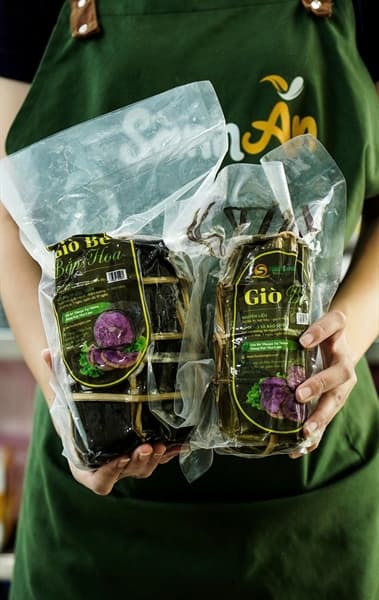 Giò bê bắp hoa Xứ Nghệ