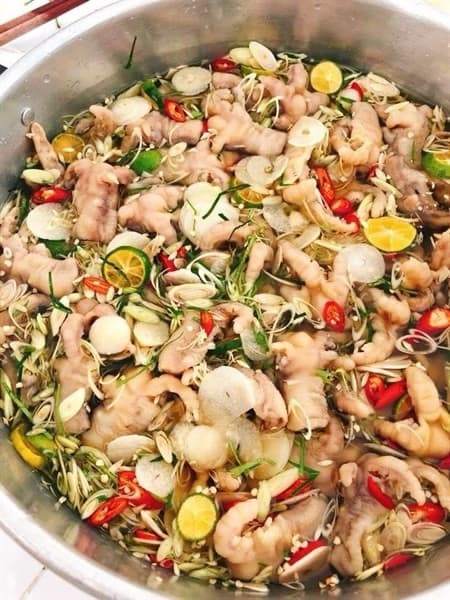 Chân gà sả tắc 2