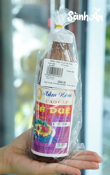 Mắm nêm Huế bà Duệ