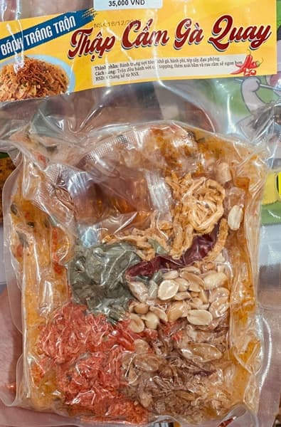 Bánh Tráng Trộn Thập Cẩm Gà Quay 2