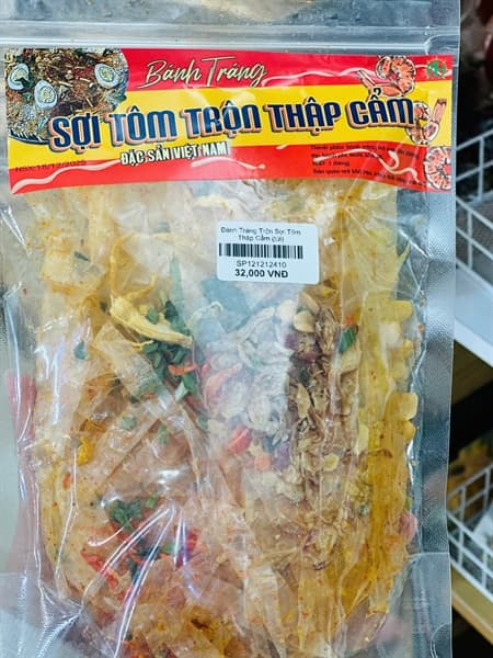 Bánh Tráng Trộn Sợi Tôm Thập Cẩm