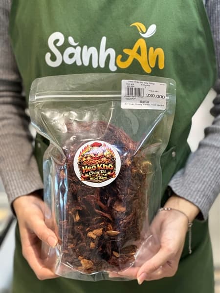 Heo cháy tỏi cay 500g 2