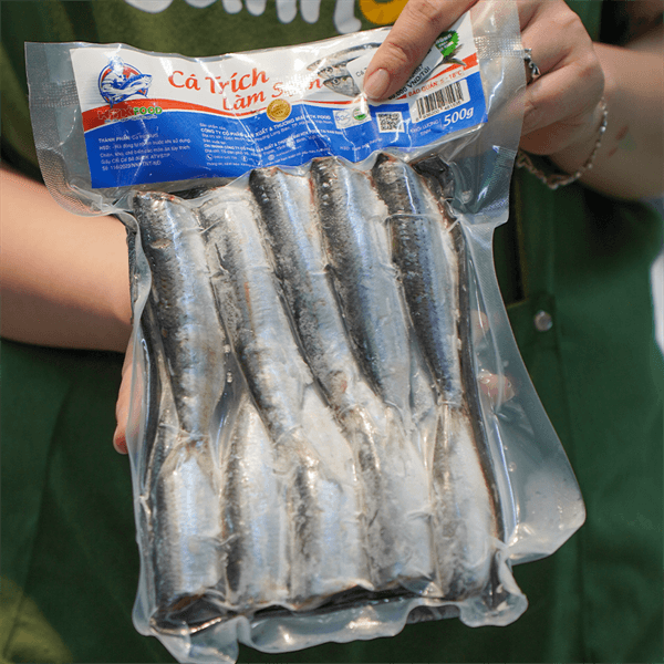 Cá Trích làm sạch 500g