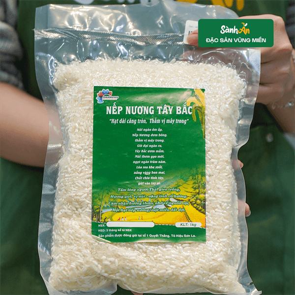 Gạo nếp nương Tây Bắc 1kg