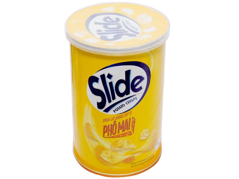 Khoai tây sấy Slide pho mai 60g 2