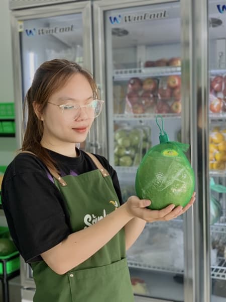 Bưởi da xanh Kim Loan