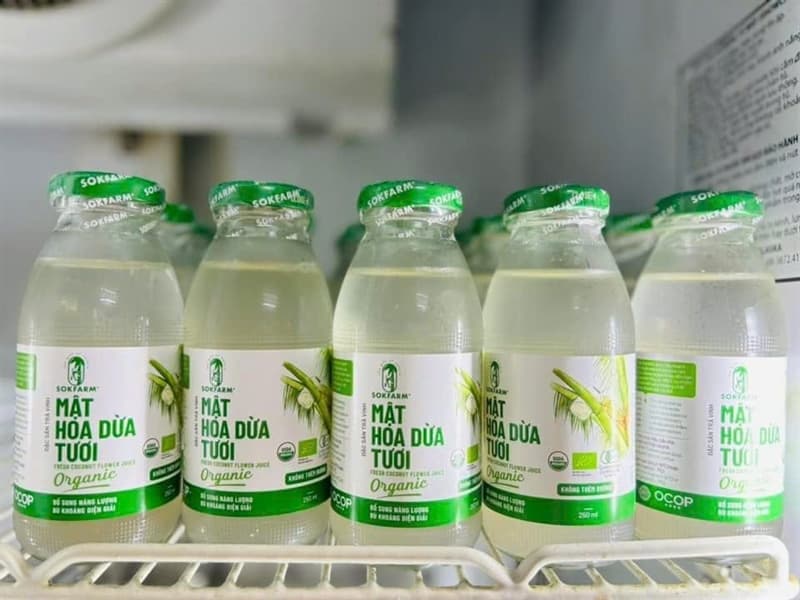 Nước uống Mật Hoa Dừa SokFarm 5