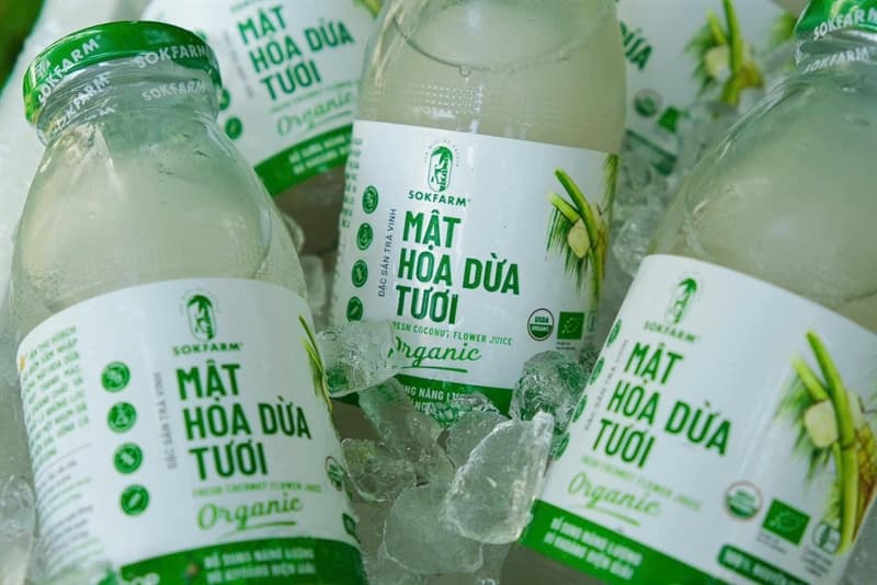Nước uống Mật Hoa Dừa SokFarm 4