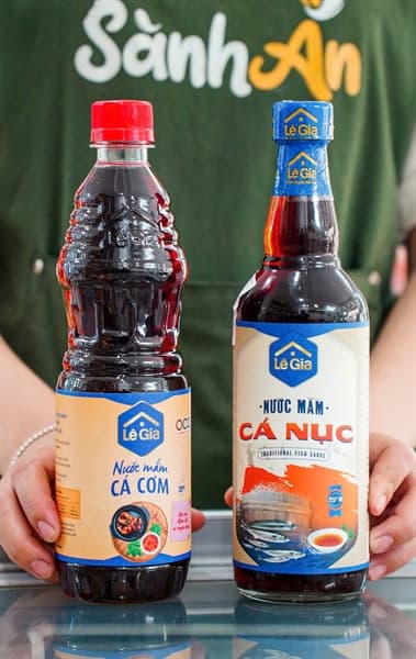 Nước mắm cá Nục Lê Gia 525ml