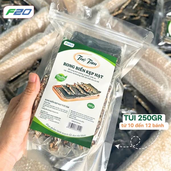 Rong biển kẹp hạt 250g 3