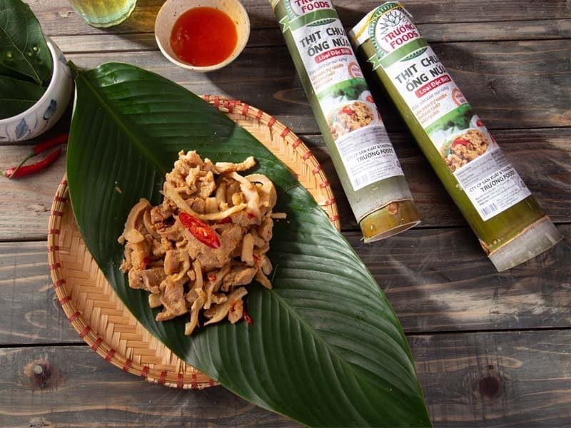 Thịt chua ống nứa 4