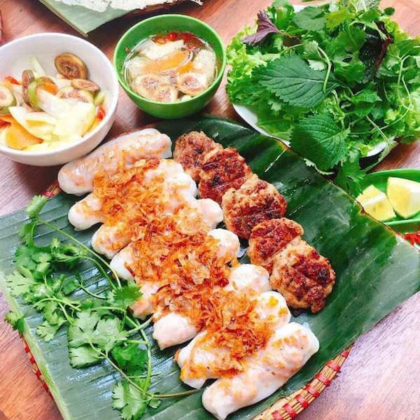 Bánh cuốn tôm thịt Thanh Hóa