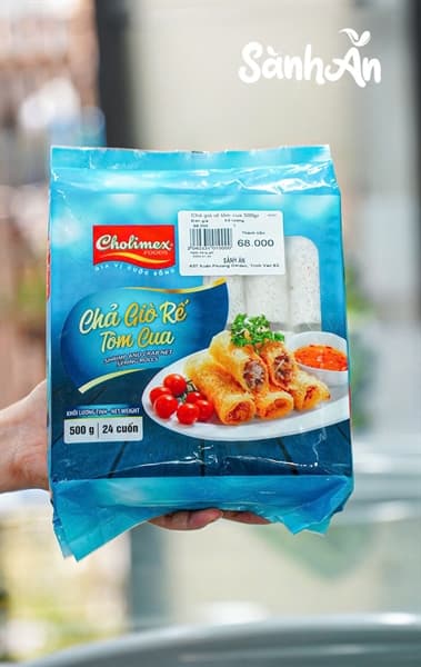Chả giò rế tôm cua 500gr