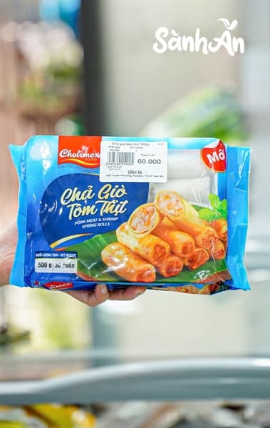 Chả giò tôm thịt 500gr
