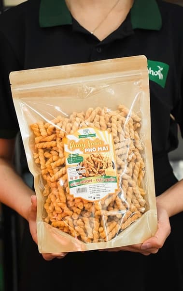 Quẩy xoắn vị phô mai 500g