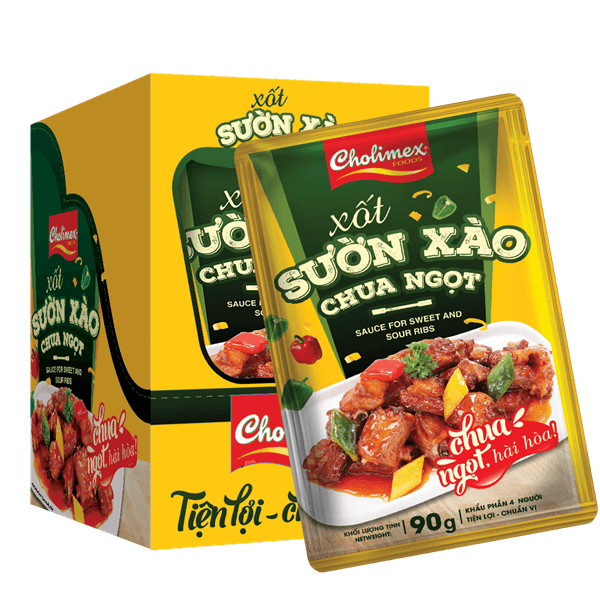 Sốt sườn xào chua ngọt 90g 2