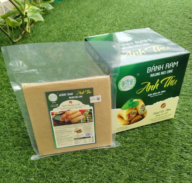 Bánh ram Hà Tĩnh gói 50 lá