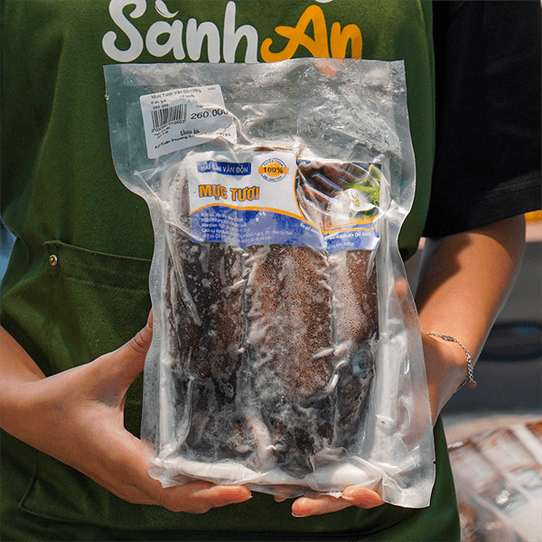 Mực Tươi Vân Đồn 500g