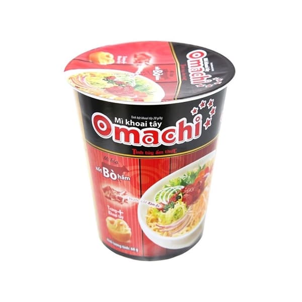 Mì Omachi xốt bò hầm 69g