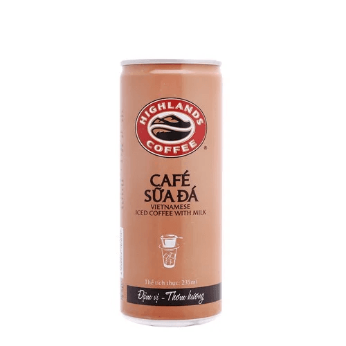 Cà phê sữa đá Highlands 235ml