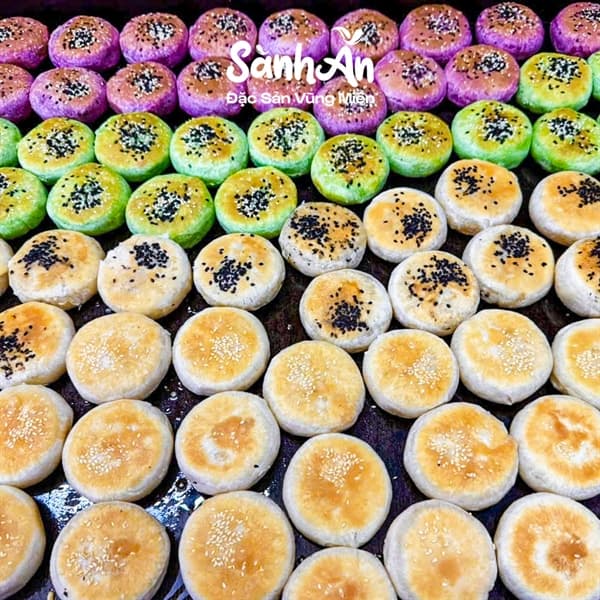Bánh hạt dẻ ngũ sắc