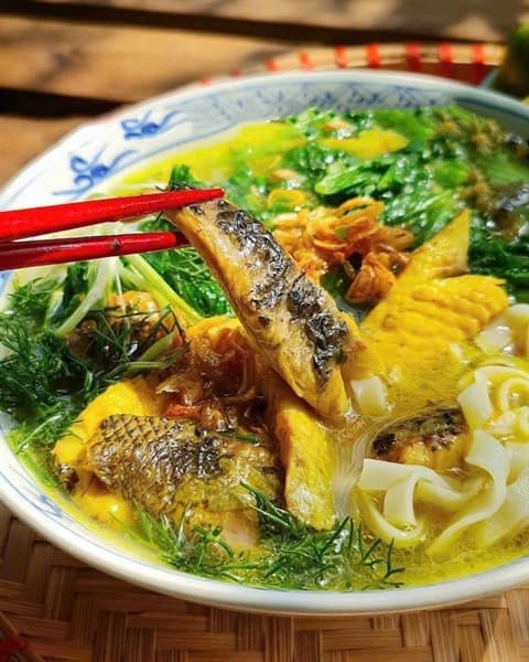 Canh cá rô đồng Hải Dương