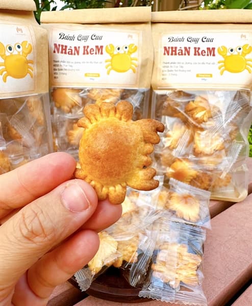 Bánh quy cua nhân kem LHY 300gr 2