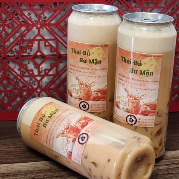 Trà Thái Đỏ Bơ Mặn 2