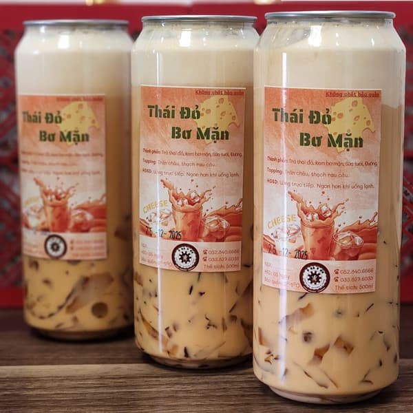 Trà Thái Đỏ Bơ Mặn