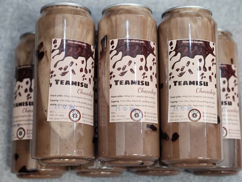 Trà Teamisu Chocochip 3