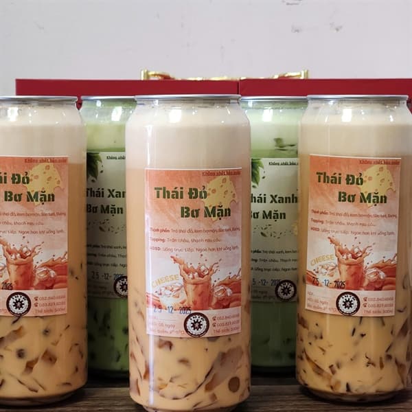 Trà Thái Đỏ Bơ Mặn 3