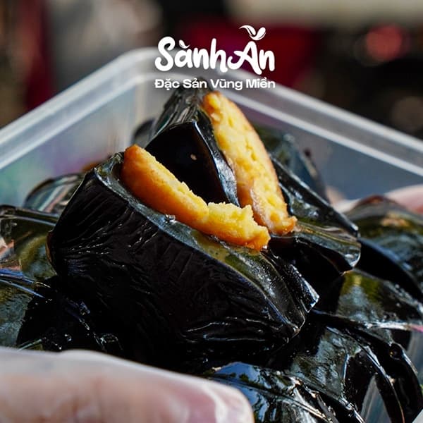 Bánh thạch đen Cao Bằng Lê Thùy hộp 650g 3