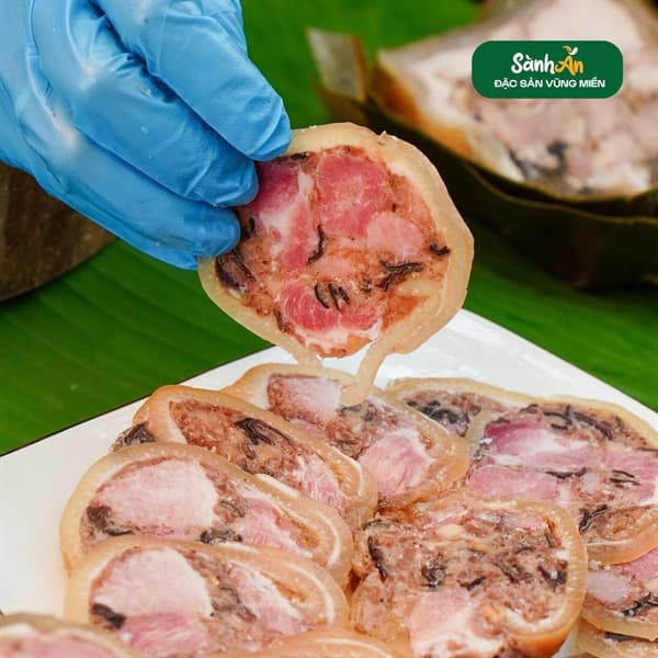 Chân Giò Nụ Mị 500g ( Chân giò nhồi thịt nấm) 2