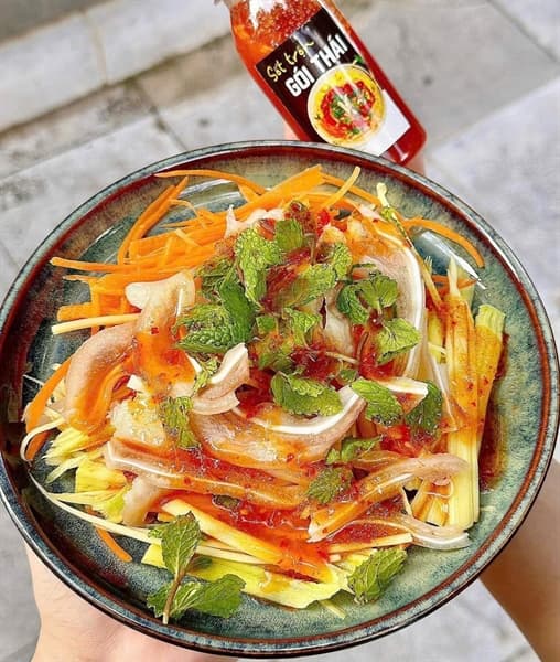Sốt trộn gỏi thái 4