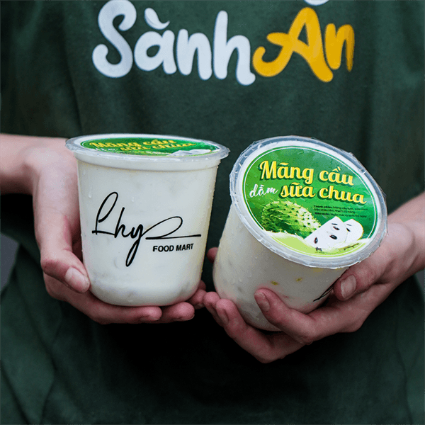 Mãng cầu dầm sữa chua
