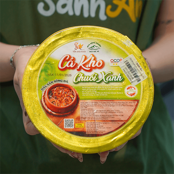 Cá kho chuối xanh sông Đà 2