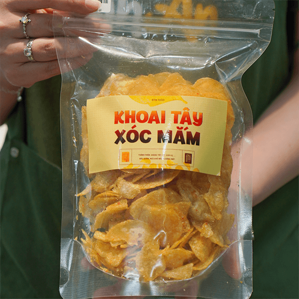Khoai tây xóc mắm