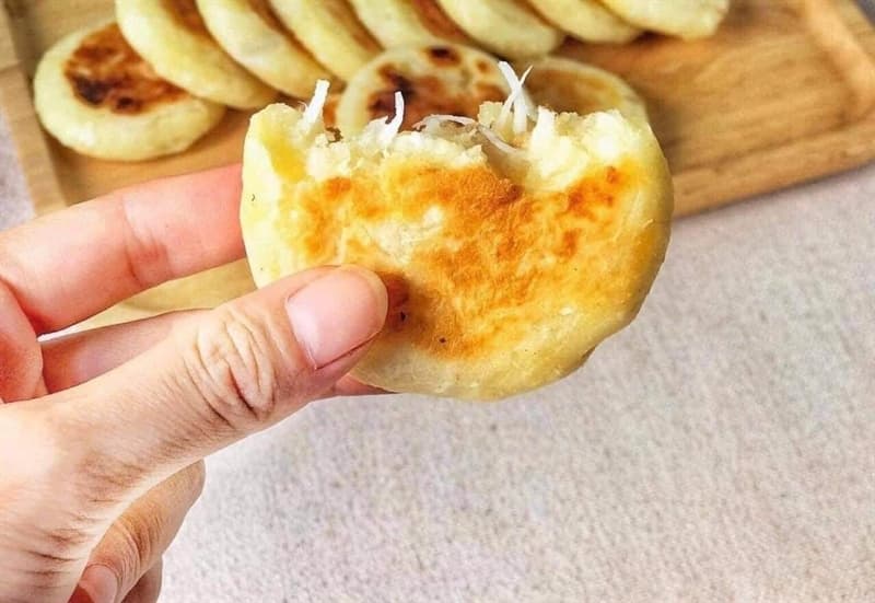 Bánh sắn nướng cốt dừa phô mai Phú Thọ 3