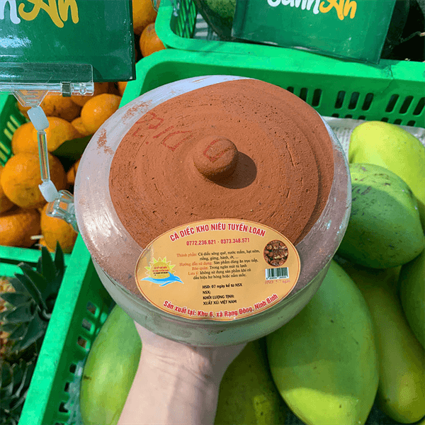 Cá diếc kho niêu 700g 3