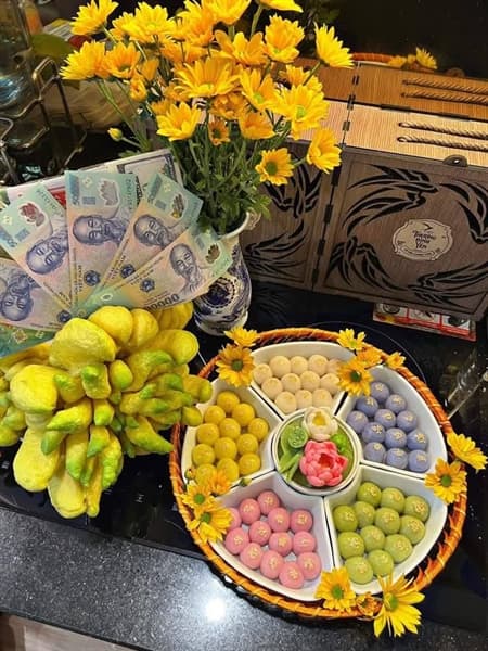Set bột bánh trôi đậu biếc 2
