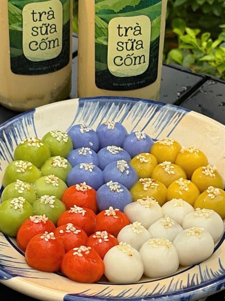 Set bột bánh trôi đậu biếc 3