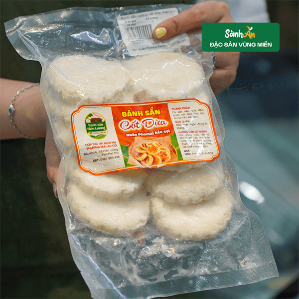 Bánh sắn nướng cốt dừa phô mai Phú Thọ 5