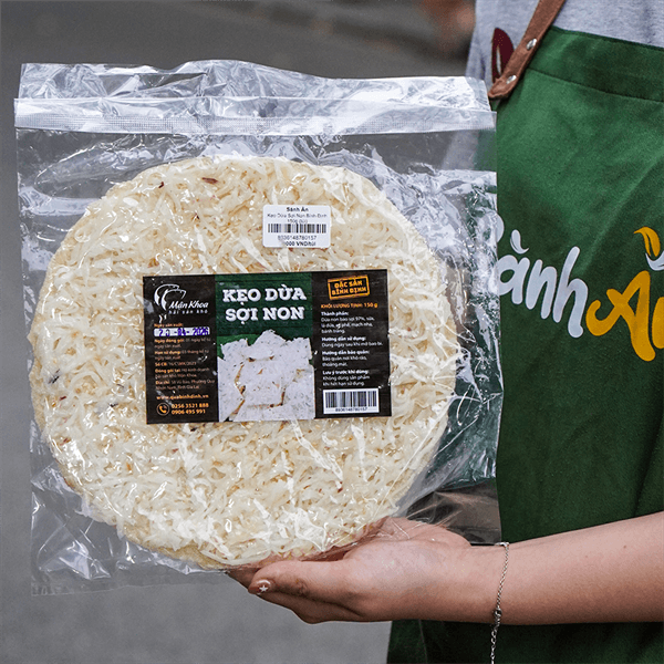 Kẹo Dừa Sợi Non Bình Định 150g 3